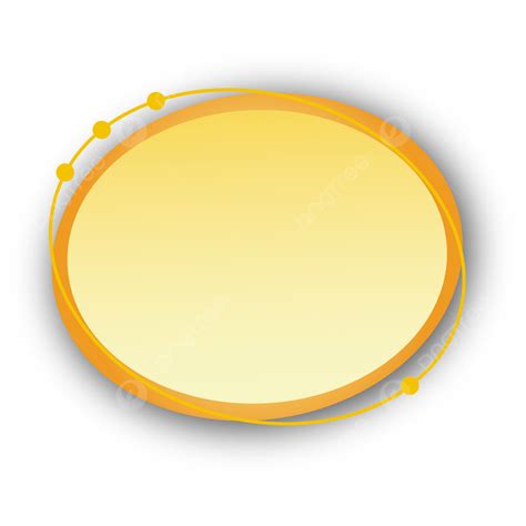 gambar desain bentuk bulat bulat kuning cairan png  vektor  background transparan