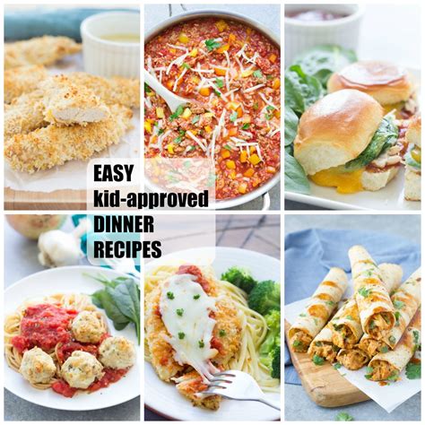 easy kid approved dinner recipes kristines kitchen