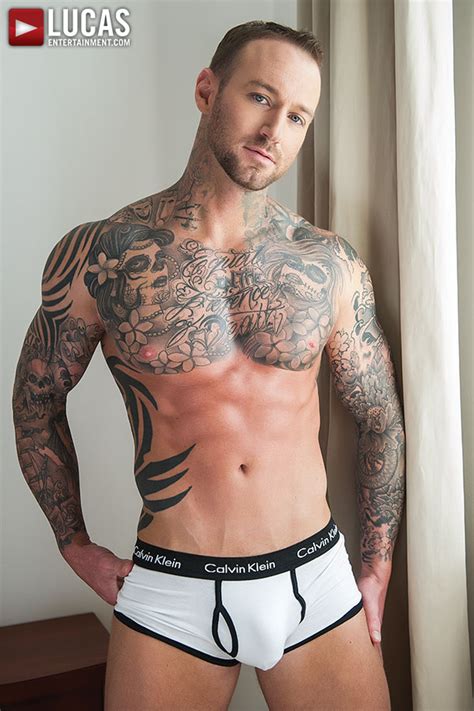 Tattooed Dylan James Is A Hot Bottom For Bearded Top Hunk