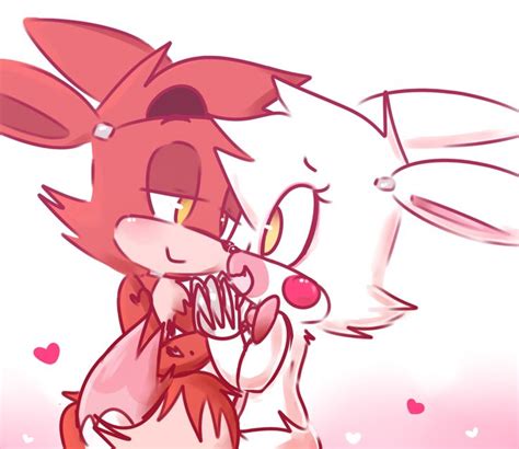 17 Images About Foxy X Mangle On Pinterest Fnaf Told