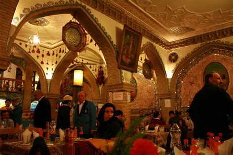 interior of a traditional restaurant tehran persian restaurant persia architecture