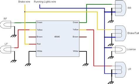 motorcycle tail light wiring diagram  wiring diagram sample