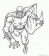Coloring Pages Xmen Magneto Marvel Great Kids sketch template