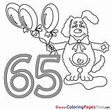 Coloring Birthday Pages Dog Happy Years Sheet Title sketch template