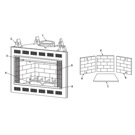 ec  woodburning fireplace heatilatorpartscom