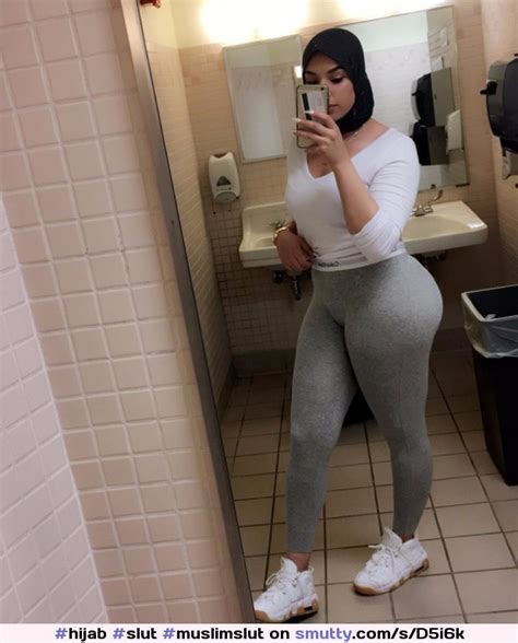 sexiest hijabi ass after working out in the gym hijab
