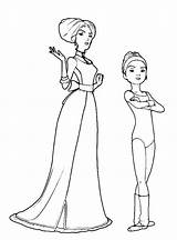Ballerina Leap Movie Coloring Pages Coloriage Camille Index Site Danieguto Coloring2print sketch template
