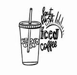 Iced Addict sketch template