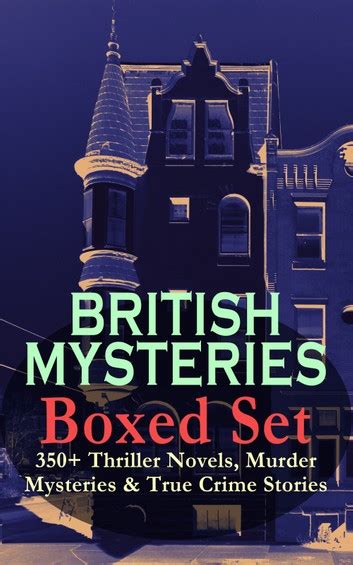 British Mysteries Boxed Set 350 Thriller Novels Murder