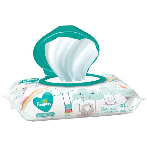 pampers baby wipes sensitive  count