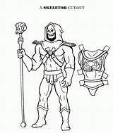 Skeletor Coloring Man He Pages Paper Cut Dolls Cartoon Book Outs Color Drawings Mostly Mostlypaperdolls Popular Kids Printable sketch template