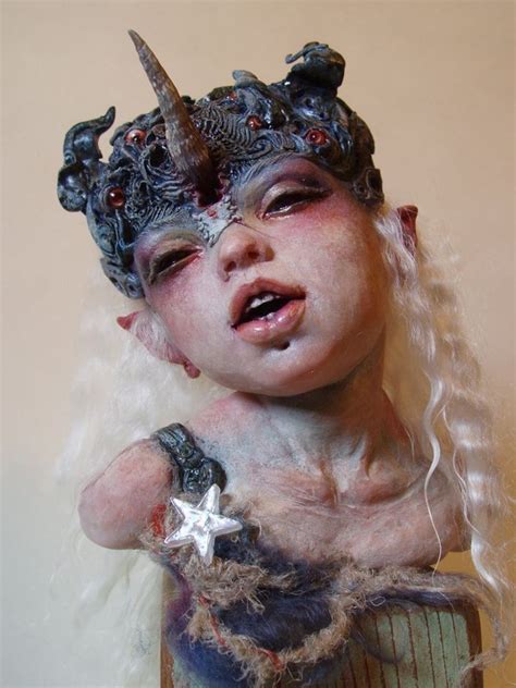 bizarre creepy doll eerie elf image 152815 on