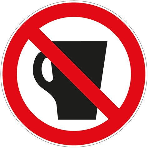 trinken verboten druckundsode