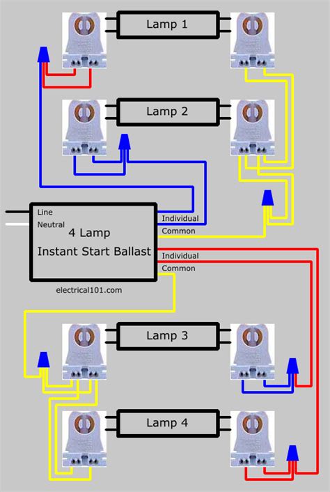 replace  lamp series ballast  parallel electrical