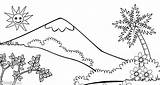 Mewarnai Pemandangan Gunung Tk Sketsa Alam Paud Kelas Marimewarnai Bagus Warnai Pegunungan Indah Buat Berwarna Putih Diwarnai Hitam Lingkungan Menggambar sketch template