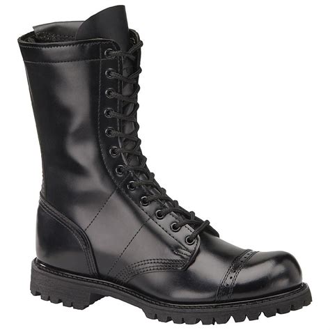 mens corcoran  side zip field boots black  combat tactical boots  sportsmans