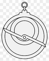 Astrolabe Pinclipart sketch template