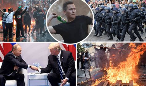 g20 summit protests live hamburg news updates as