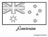 Coloring Flag Pages Australia January Print Color Flags Printable Colouring Country Preschool Boomerang Visit Sheets Reference Links Plus sketch template