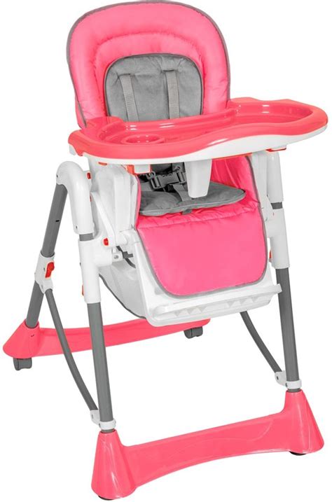 bolcom tectake kinderstoel babystoel roze
