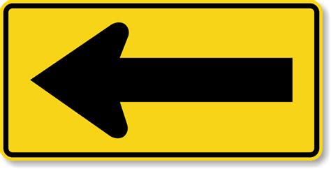direction left arrow sign   sku