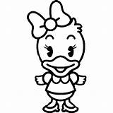 Duck Coloriage Cuties Critters sketch template