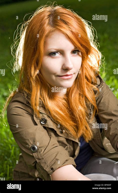 Pale Redhead Teen