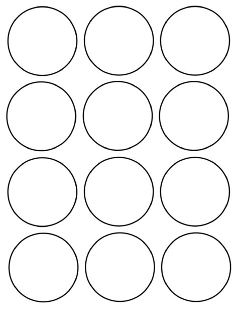 cookie template printable