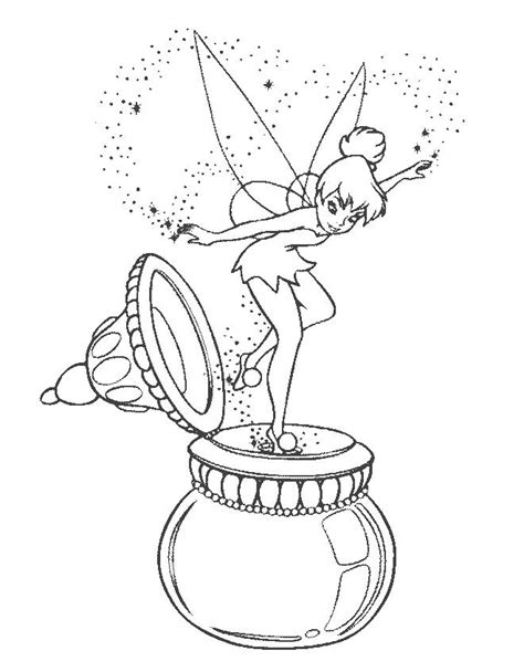 transmissionpress tinkerbell coloring pages printable coloring pages