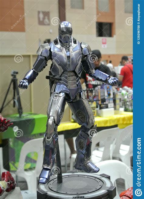 Selected Focused Of Iron Man Character Action Figure From