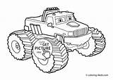 Coloring Pages Truck Lifted Color Awesome Trucks Getcolorings Printable Pag Print sketch template
