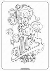 Leia Princess Coloring Wars Star Pages Printable Coloringoo Choose Board sketch template