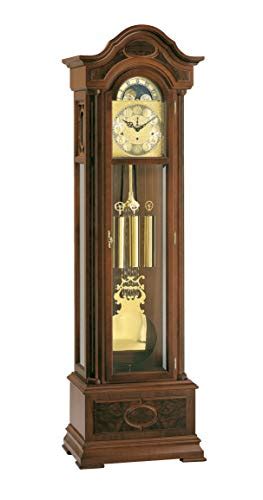 kieninger grandfather clock walnut  home decor