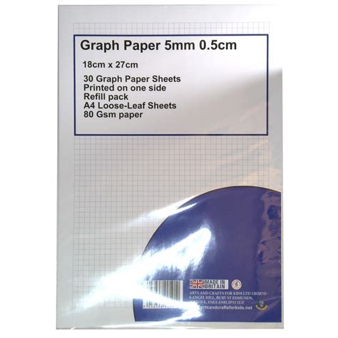 buy graph paper mm cm  graph paper sheets printed   side