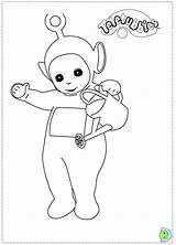 Teletubbies Po Pages Coloring Getcolorings Color sketch template