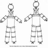 Dolls Wooden Coloring Spool Very These Look Suspicious Spools String Folk Nursery Description Made sketch template