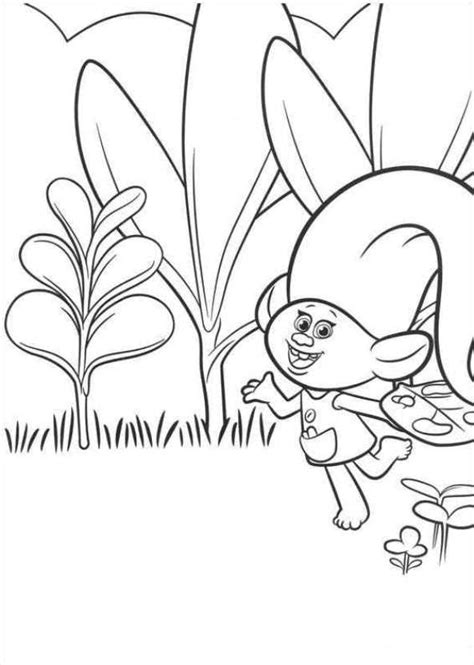kids  funcom create personal coloring page  trolls coloring page
