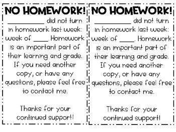 homework letter  parents  lacy allaire teachers pay teachers