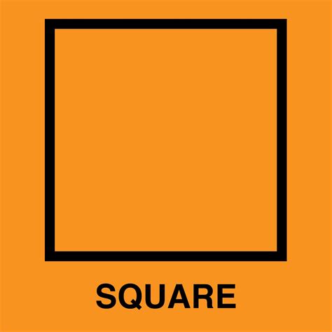 square shape clipart clipart  clipart