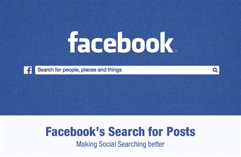 facebooks  post search making social search