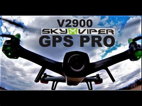 road kills sky viper pro  gps drone st flight review youtube
