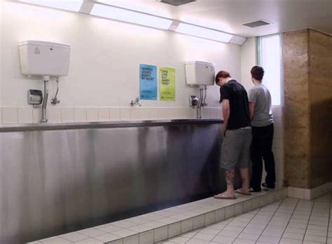 three requirements for male bonding at trough urinals points in case