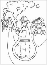 Coloring Pages Fire Firefighter Printable Kids Printables Preschool Safety People Activities Preschoolers Fighter Drawing Mrprintables Books Fireman Mr Sheets Neighborhood sketch template