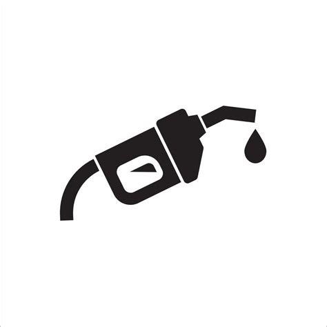 gas station logo vector design icon  vector     basic materials  making