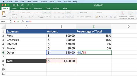 formula  percentage  total  excel learn microsoft excel ibixion