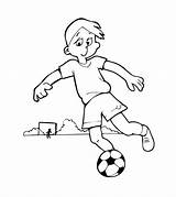 Soccer Coloring Dibujos Futbol Momjunction Kicking Deporte Sportowe Dyscypliny Kolorowanki Dzieci Kolorowanka Colorear Kleurplaat Practicing Inne Druku sketch template