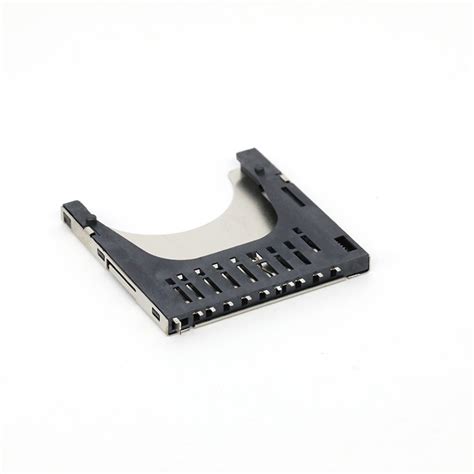 10pin Smt Type Push Push Sd Card Socket Connector