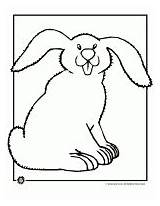 Kaninchen Woojr Ausmalbild Bunnies Woo sketch template