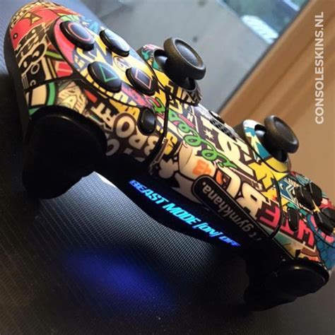 stickerbomb ps controller skins ps controller skin ps skins custom remotes skyscraper