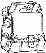 Ecolier Cartable école Dimanche Dessins Primaire Gratuit Riom Moyen Tchoupi Fois Imprimé sketch template